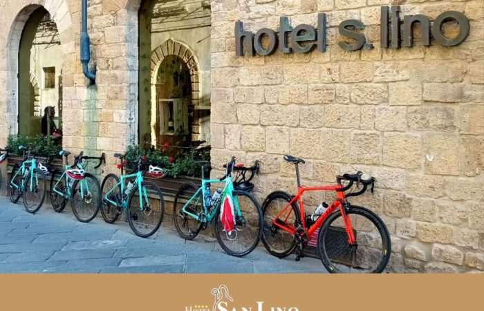 Percorsi Cicloturistici Volterra - Hotel San Lino centro storico