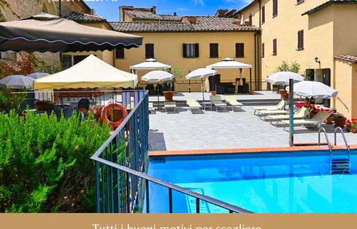 Perché scegliere l'Hotel San Lino per dormire a Volterra centro storico